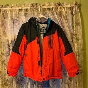 - - ZEROXPOSUR JACKET  Articulated Sleeves , Inside storage pocket weather…